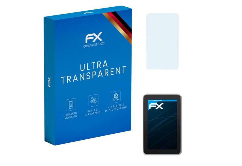 atFoliX Schutzfolie Displayschutz für Zeki Tablet 7 Inch TBDB763B, (2 Folien), Ultraklar und hartbeschichtet von atFoliX