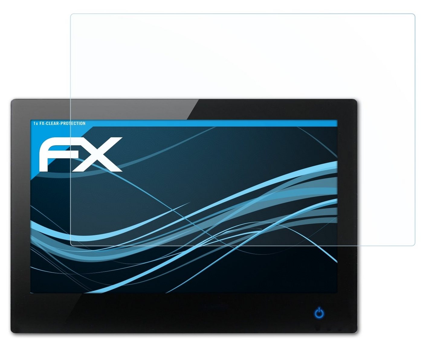 atFoliX Schutzfolie Displayschutz für ads-tec OPC9024, Ultraklar und hartbeschichtet von atFoliX