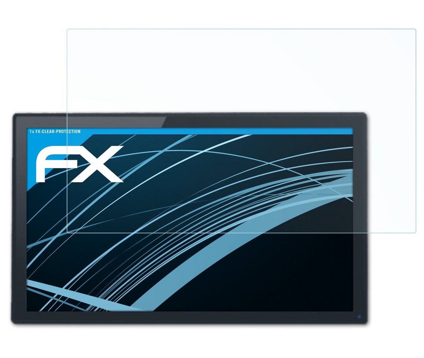 atFoliX Schutzfolie Displayschutz für ads-tec OPD8024, Ultraklar und hartbeschichtet von atFoliX