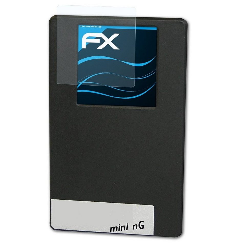 atFoliX Schutzfolie Displayschutz für smartLAB Mini nG, (2 Folien), Ultraklar und hartbeschichtet von atFoliX