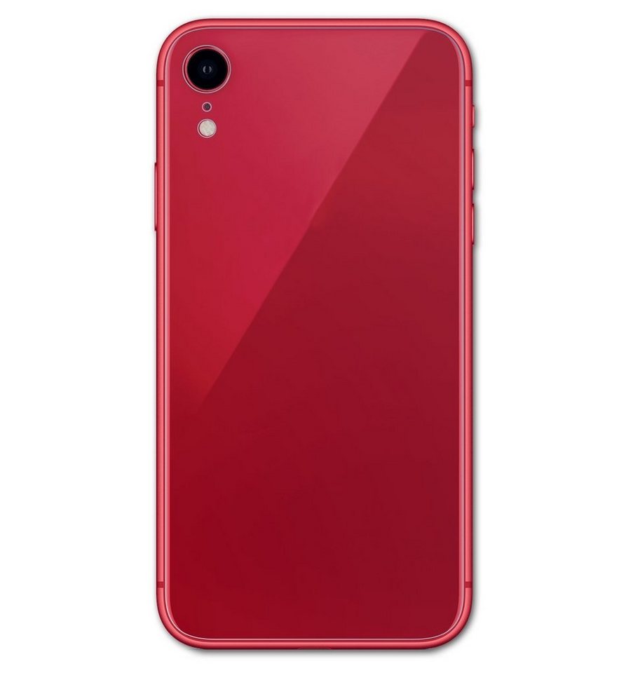 atFoliX Schutzfolie Displayschutzfolie für Apple iPhone XR Back cover, (3 Folien), Ultraklar und flexibel von atFoliX