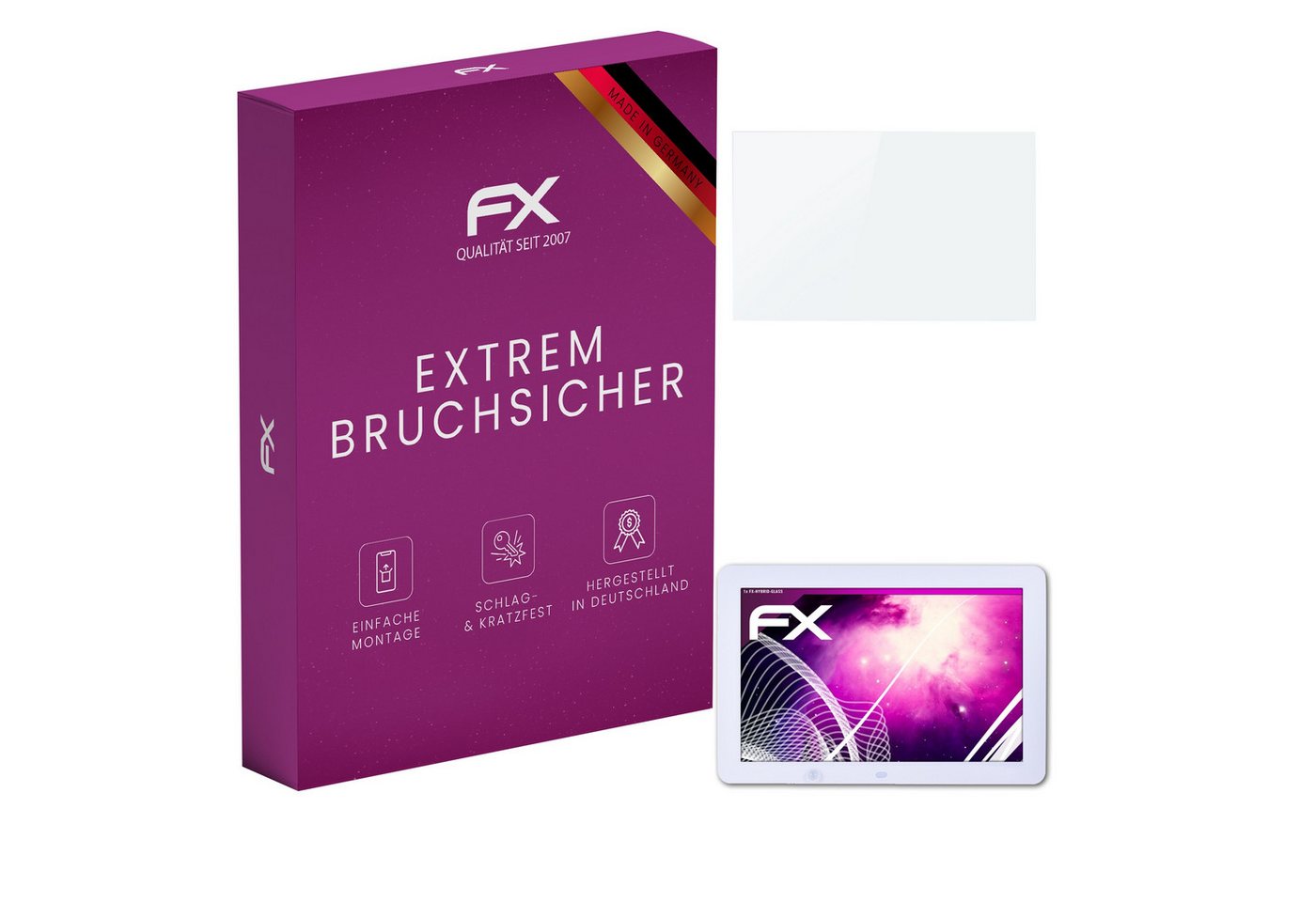 atFoliX Schutzfolie Panzerglasfolie für Andoer 12 Zoll Wide 1280x800, Ultradünn und superhart atFoliX Schutzfolie Panzerglasfolie für Andoer 12 Zoll Wide 1280x800, Ultradünn und superhart von atFoliX