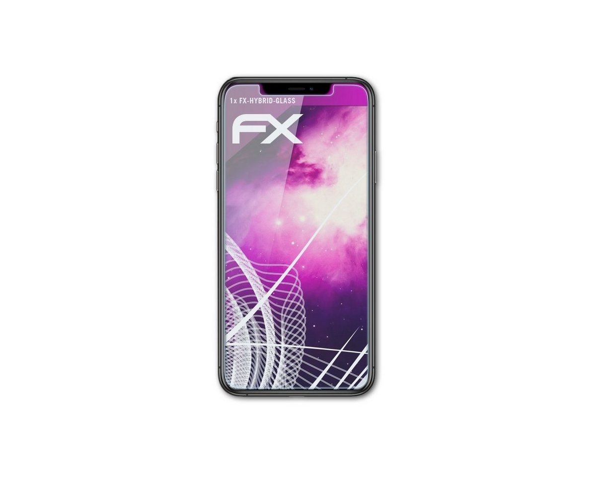 atFoliX Schutzfolie Panzerglasfolie für Apple iPhone 11 Pro Max, Ultradünn und superhart von atFoliX