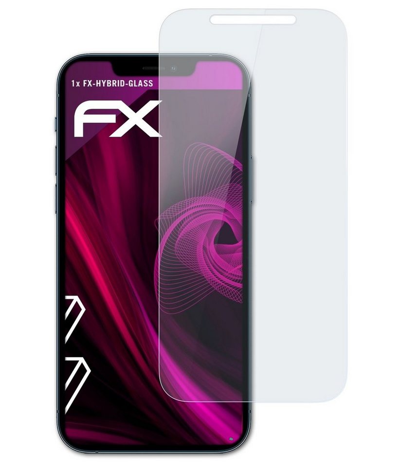 atFoliX Schutzfolie Panzerglasfolie für Apple iPhone 12 Pro, Ultradünn und superhart von atFoliX