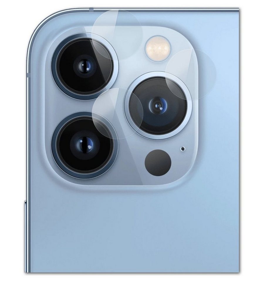 atFoliX Schutzfolie Panzerglasfolie für Apple iPhone 13 Lens, Ultradünn und superhart von atFoliX