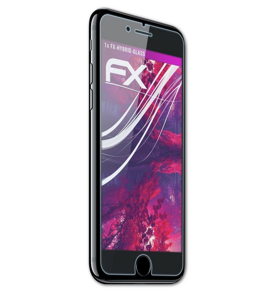 atFoliX Schutzfolie Panzerglasfolie für Apple iPhone 8 / 7 Front, Ultradünn und superhart von atFoliX