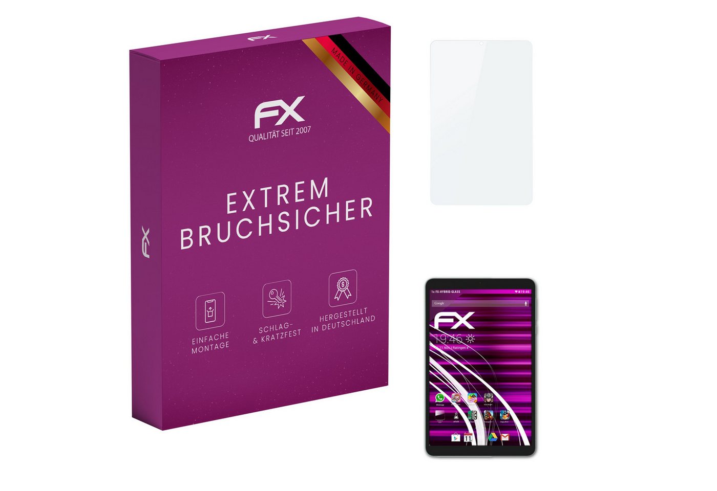 atFoliX Schutzfolie Panzerglasfolie für Doogee T20 Mini, Ultradünn und superhart atFoliX Schutzfolie Panzerglasfolie für Doogee T20 Mini, Ultradünn und superhart von atFoliX