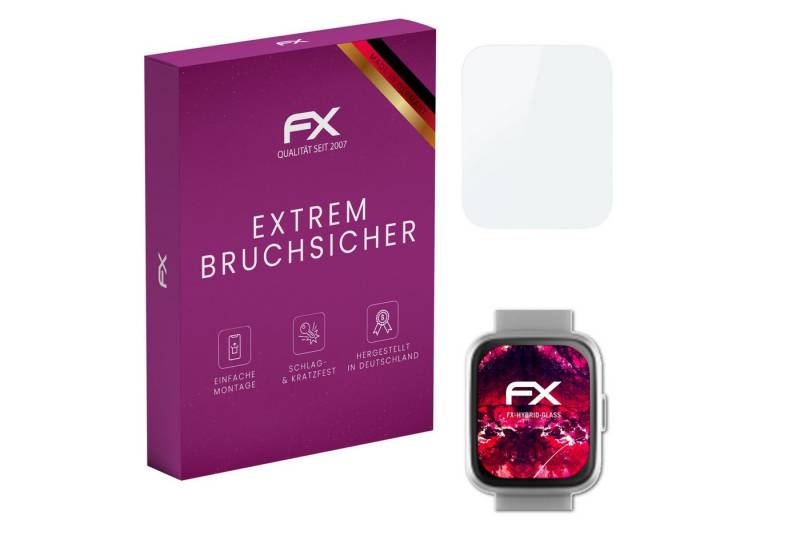 atFoliX Schutzfolie Panzerglasfolie für Forever ForeVigo 2 SW-310, Ultradünn und superhart von atFoliX