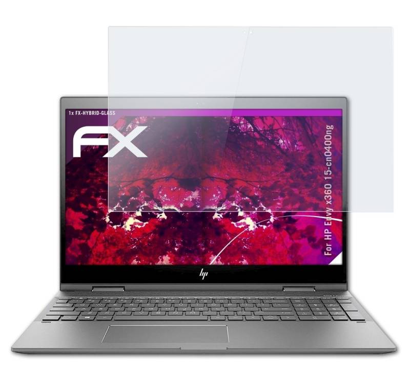 atFoliX Schutzfolie Panzerglasfolie für HP Envy x360 15-cn0400ng, Ultradünn und superhart von atFoliX