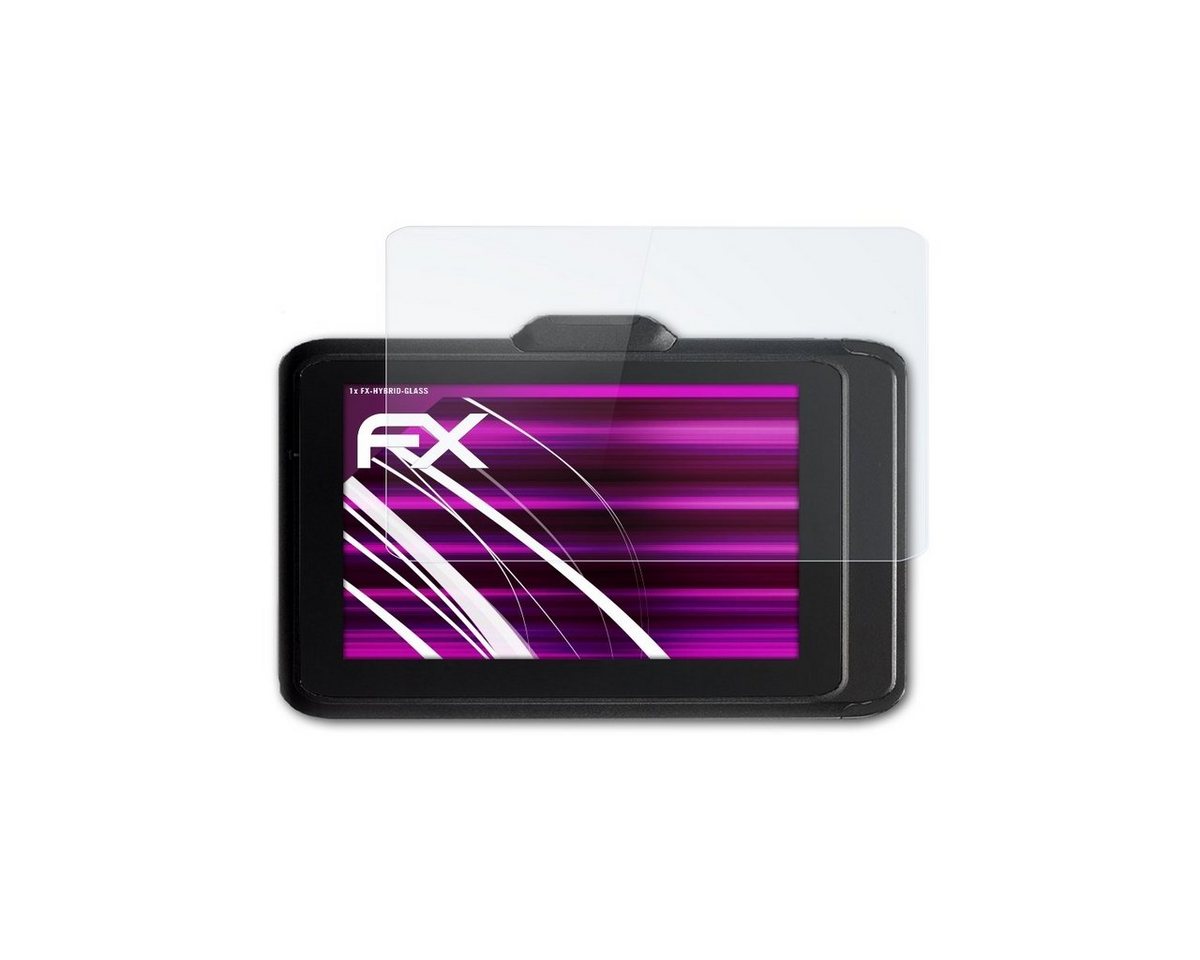 atFoliX Schutzfolie Panzerglasfolie für Oracle Micros Tablet 721, Ultradünn und superhart von atFoliX
