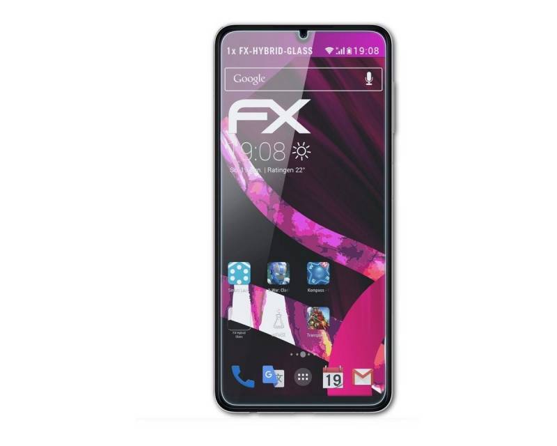 atFoliX Schutzfolie Panzerglasfolie für Samsung Galaxy A22 4G, Ultradünn und superhart von atFoliX