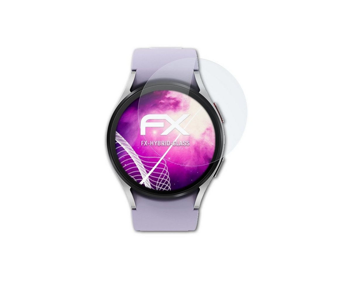 atFoliX Schutzfolie Panzerglasfolie für Samsung Galaxy Watch5 44mm, Ultradünn und superhart von atFoliX