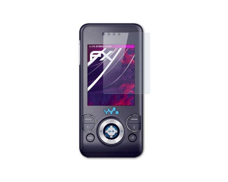 atFoliX Schutzfolie Panzerglasfolie für Sony-Ericsson W580i, Ultradünn und superhart von atFoliX