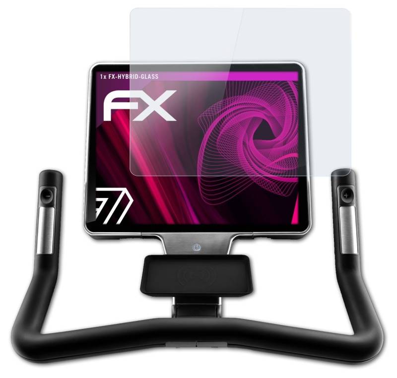 atFoliX Schutzfolie Panzerglasfolie für Technogym Bike Personal, Ultradünn und superhart von atFoliX