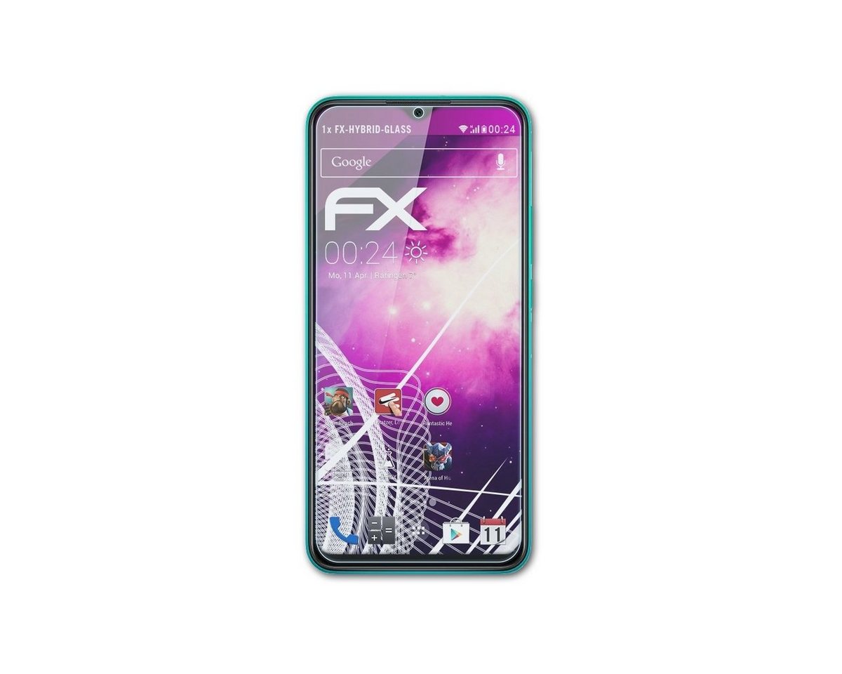 atFoliX Schutzfolie Panzerglasfolie für Xiaomi Redmi 9, Ultradünn und superhart von atFoliX