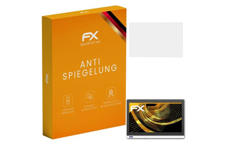 atFoliX Schutzfolie für Advantech POC-821, Entspiegelnd und stoßdämpfend von atFoliX