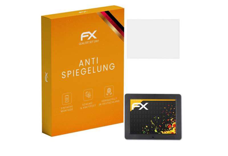 atFoliX Schutzfolie für Andoer Digitaler Bilderrahmen 10 Zoll 800x600, Entspiegelnd und stoßdämpfend von atFoliX