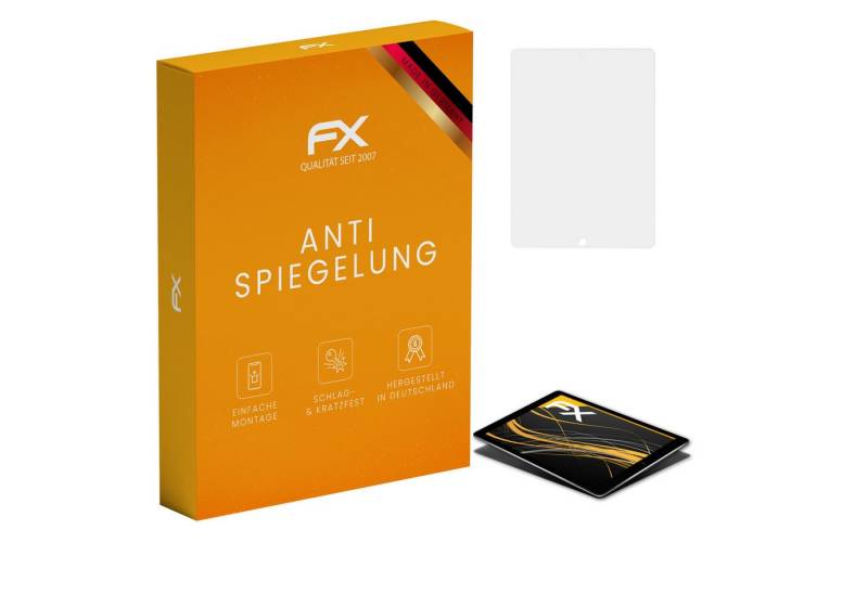 atFoliX Schutzfolie für Apple iPad Pro 12,9 2015, (2 Folien), Entspiegelnd und stoßdämpfend von atFoliX