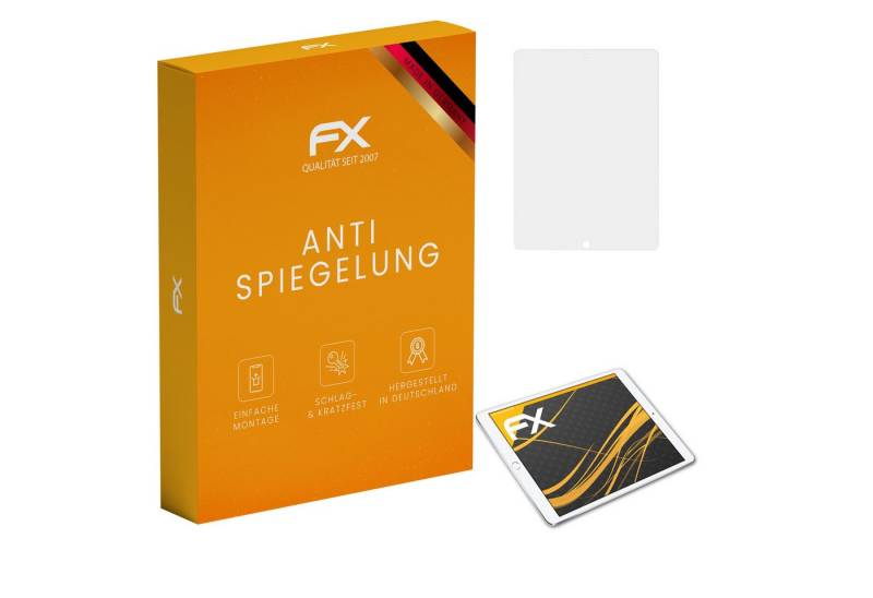 atFoliX Schutzfolie für Apple iPad Pro 12.9 2017, (2 Folien), Entspiegelnd und stoßdämpfend von atFoliX