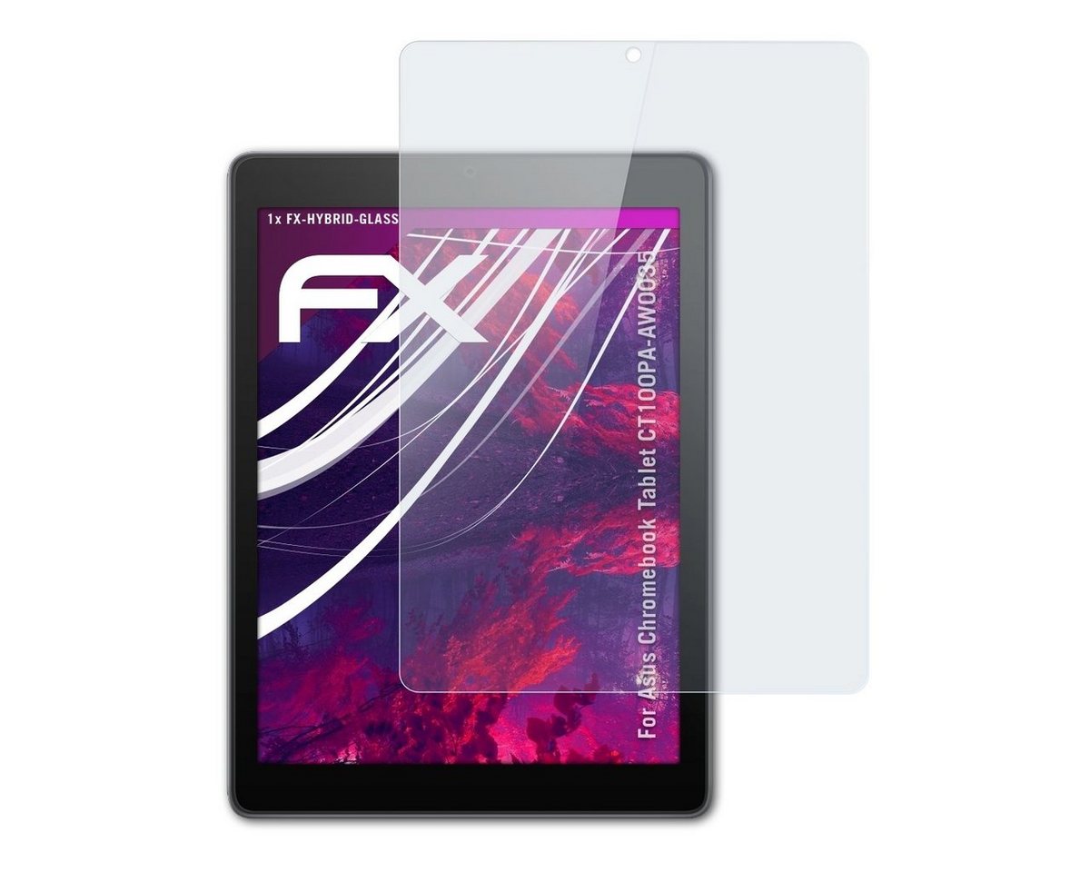 atFoliX Schutzfolie für Asus Chromebook Tablet CT100PA-AW0035, Ultradünn und superhart von atFoliX