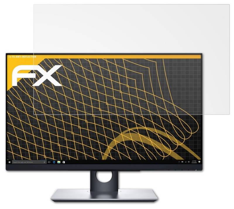 atFoliX Schutzfolie für Dell P2418HT, Entspiegelnd und stoßdämpfend von atFoliX