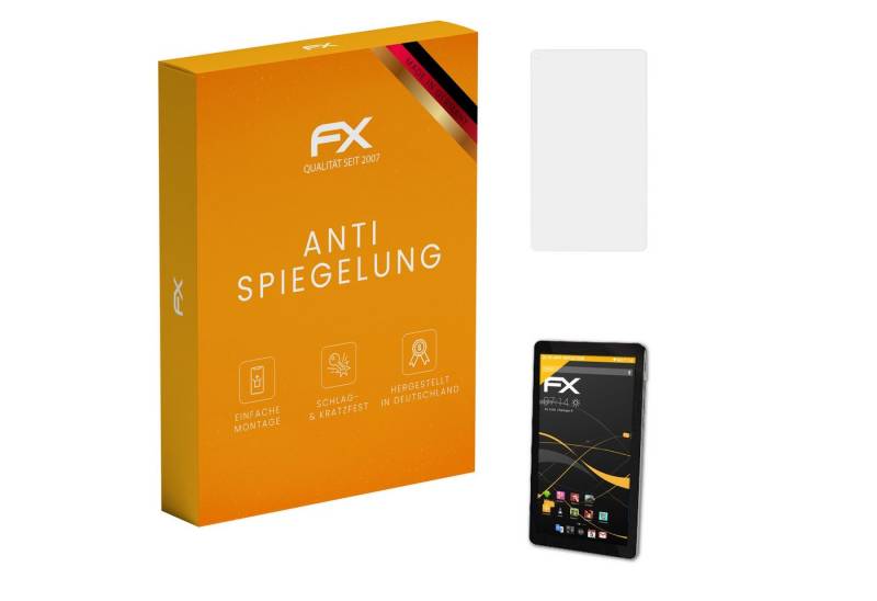 atFoliX Schutzfolie für JAY-tech Tablet-PC PA10.1M, (2 Folien), Entspiegelnd und stoßdämpfend von atFoliX