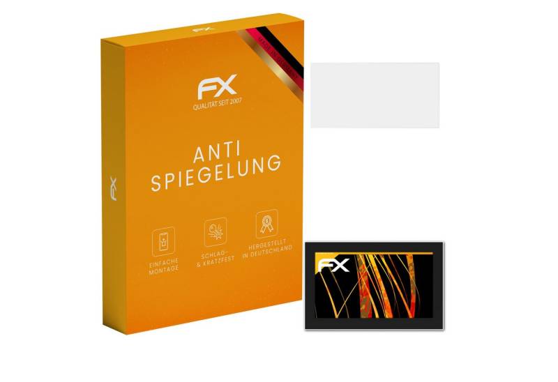 atFoliX Schutzfolie für Nodka TPC6000-C156i-L 15.6 Inch, (2 Folien), Entspiegelnd und stoßdämpfend von atFoliX