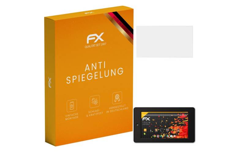 atFoliX Schutzfolie für Odys Tablet PC One, (2 Folien), Entspiegelnd und stoßdämpfend von atFoliX