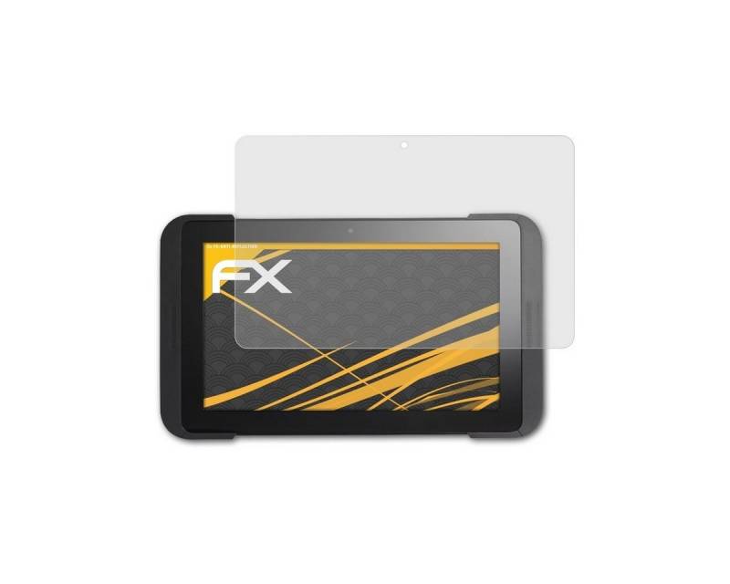 atFoliX Schutzfolie für Oracle Micros Tablet E11, (2 Folien), Entspiegelnd und stoßdämpfend von atFoliX