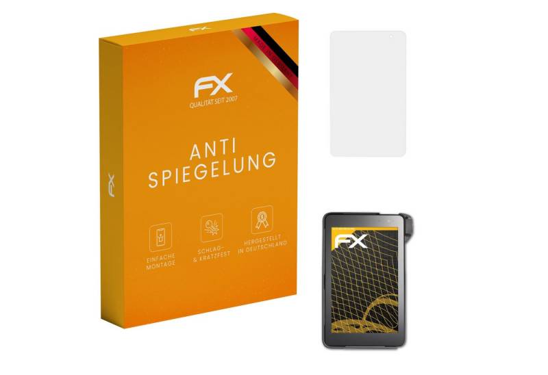 atFoliX Schutzfolie für Oracle Micros Tablet E8, (2 Folien), Entspiegelnd und stoßdämpfend von atFoliX