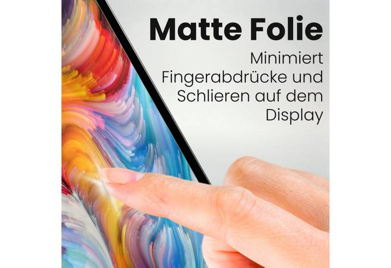 atFoliX Schutzfolie für SoyMomo Tablet Pro, (2 Folien), Entspiegelnd und stoßdämpfend von atFoliX