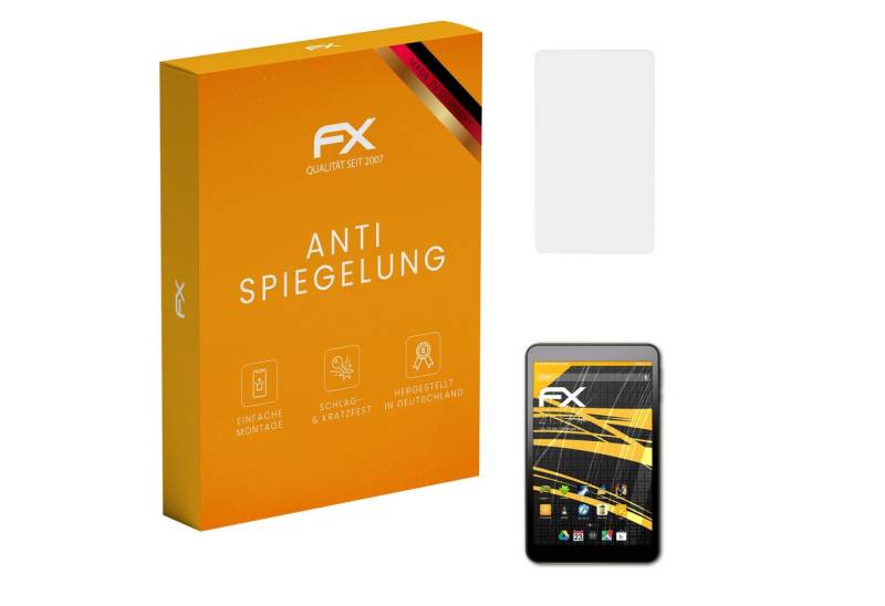 atFoliX Schutzfolie für Zeki Tablet 8 TB892B, (2 Folien), Entspiegelnd und stoßdämpfend von atFoliX
