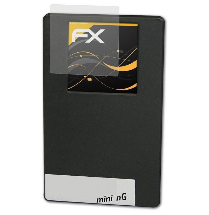 atFoliX Schutzfolie für smartLAB Mini nG, (2 Folien), Entspiegelnd und stoßdämpfend von atFoliX
