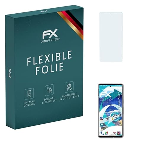 atFoliX Schutzfolie kompatibel mit Google Pixel 7 Folie, ultraklare und flexible FX Displayschutzfolie (3X) von atFoliX