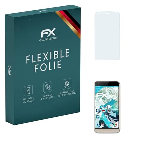 atFoliX Schutzfolie kompatibel mit LG G5 Folie, ultraklare und flexible FX Displayschutzfolie (3X) von atFoliX