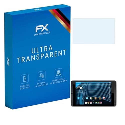 atFoliX Schutzfolie kompatibel mit Nvidia Shield Tablet K1 Folie, ultraklare FX Displayschutzfolie (2X) von atFoliX