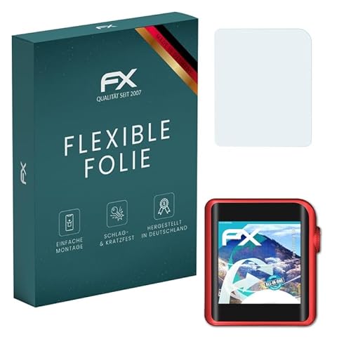 atFoliX Schutzfolie kompatibel mit Shanling M0 Folie, ultraklare und flexible FX Displayschutzfolie (3X) von atFoliX