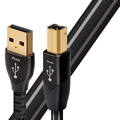 AudioQuest 0.75m Pearl USB A-B USB-Kabel 0,75 m USB B schwarz von audioquest