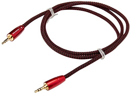 AudioQuest 1 m Golden Gate 3,5 mm Audiokabel 3,5 mm Schwarz - Audiokabel (3,5 mm, 3,5 mm, Kupfer, 1 m) Schwarz von audioquest