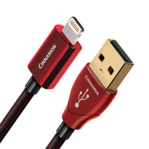 AudioQuest 1.5 m Cinnamon Lightning 1.5 m USB zu Lightning schwarz von audioquest