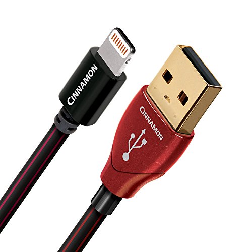 AudioQuest 1.5 m Cinnamon Lightning 1.5 m USB zu Lightning schwarz von audioquest