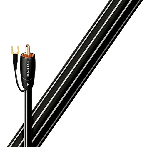 AudioQuest 12m Black Lab RCA Audiokabel Schwarz - Audio-Kabel (RCA, Cinchkabel, Kupfer, 12 m, schwarz) von audioquest