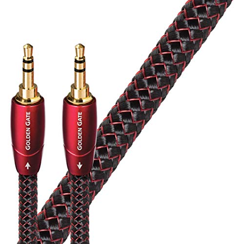 AudioQuest 2m Golden Gate 3,5mm Audiokabel 3,5mm Schwarz - Audiokabel (3,5mm, 3,5mm, Kupfer, 2m, Schwarz) von audioquest