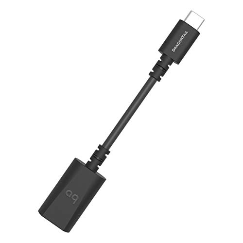 AudioQuest DragonTail Carbon USB A auf C Adapter von audioquest