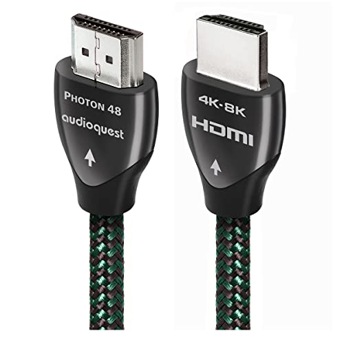 AudioQuest - Photon 48-4K-8K 48G HDMI - Entwickelt für Xbox - für Gaming, Blu-Ray, Kabel und Satelliten (1,5 m) von audioquest