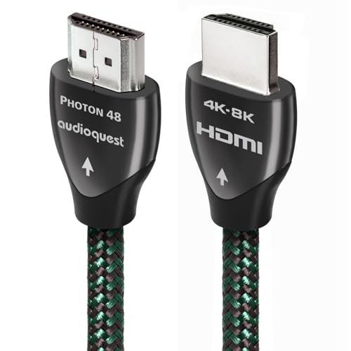 AudioQuest Photon 48 2.1 HDMI-Kabel, 3 m, 8K/10K Ultra HD, Gaming, High-Speed, 48 Gbit/s, HDR, eARC von AudioQuest