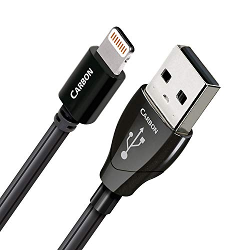 AudioQuest ltnusbcar0.75 0.75 m USB zu Lightning schwarz USB-Kabel von audioquest