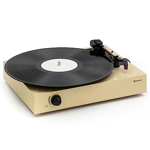 Auna Plattenspieler mit Lautsprecher, Do-it-Yourself Plattenspieler Set, Retro Schallplattenspieler zur Selbst Montage, Moderner Home Audio Record Player, Vinyl-Plattenspieler für Schallplatten Auna Plattenspieler mit Lautsprecher, Do-it-Yourself Plattenspieler Set, Retro Schallplattenspieler zur Selbst Montage, Moderner Home Audio Record Player, Vinyl-Plattenspieler für Schallplatten von auna