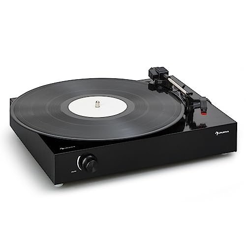 Auna Plattenspieler mit Lautsprecher, Do-it-Yourself Plattenspieler Set, Retro Schallplattenspieler zur Selbst Montage, Moderner Home Audio Record Player, Vinyl-Plattenspieler für Schallplatten Auna Plattenspieler mit Lautsprecher, Do-it-Yourself Plattenspieler Set, Retro Schallplattenspieler zur Selbst Montage, Moderner Home Audio Record Player, Vinyl-Plattenspieler für Schallplatten von auna
