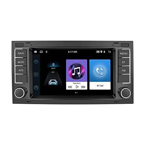 [1+32G]Auometo Android 13 Autoradio für VW Touareg Transporter T5 Multivan,2Din Radio mit Navi, 7 Zoll Touchscreen,Unterstützt Bluetooth WLAN FM/RDS EQ MirrorLink+20 Themen zur Auswahl+Rückfahrkamera von auometo